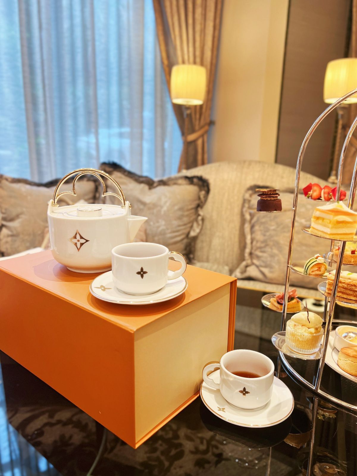 Louis Vuitton LV  Tea set for two people